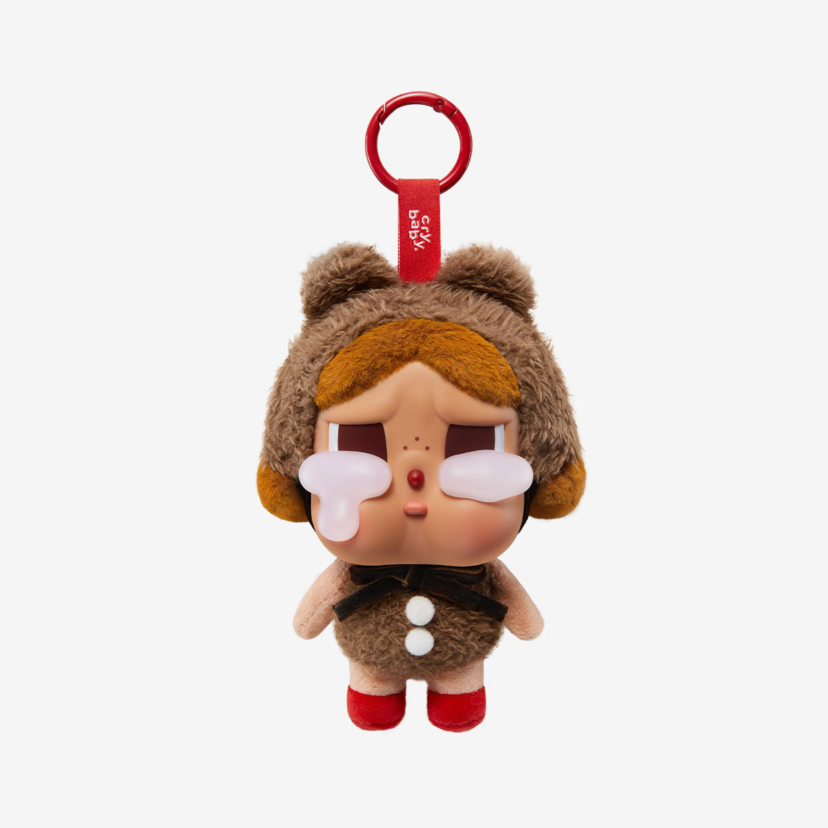 POP MART CRYBABY - Crying Again Series Vinyl Face Plush Keychain