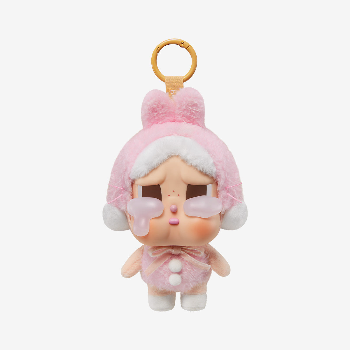 POP MART CRYBABY - Crying Again Series Vinyl Face Plush Keychain