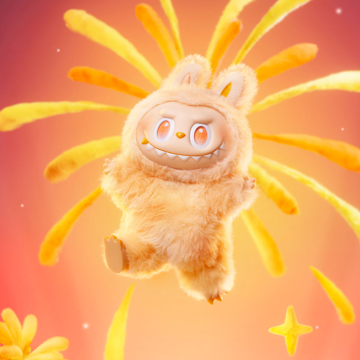 Labubu Big into Energy Series Vinyl Plush Pendant