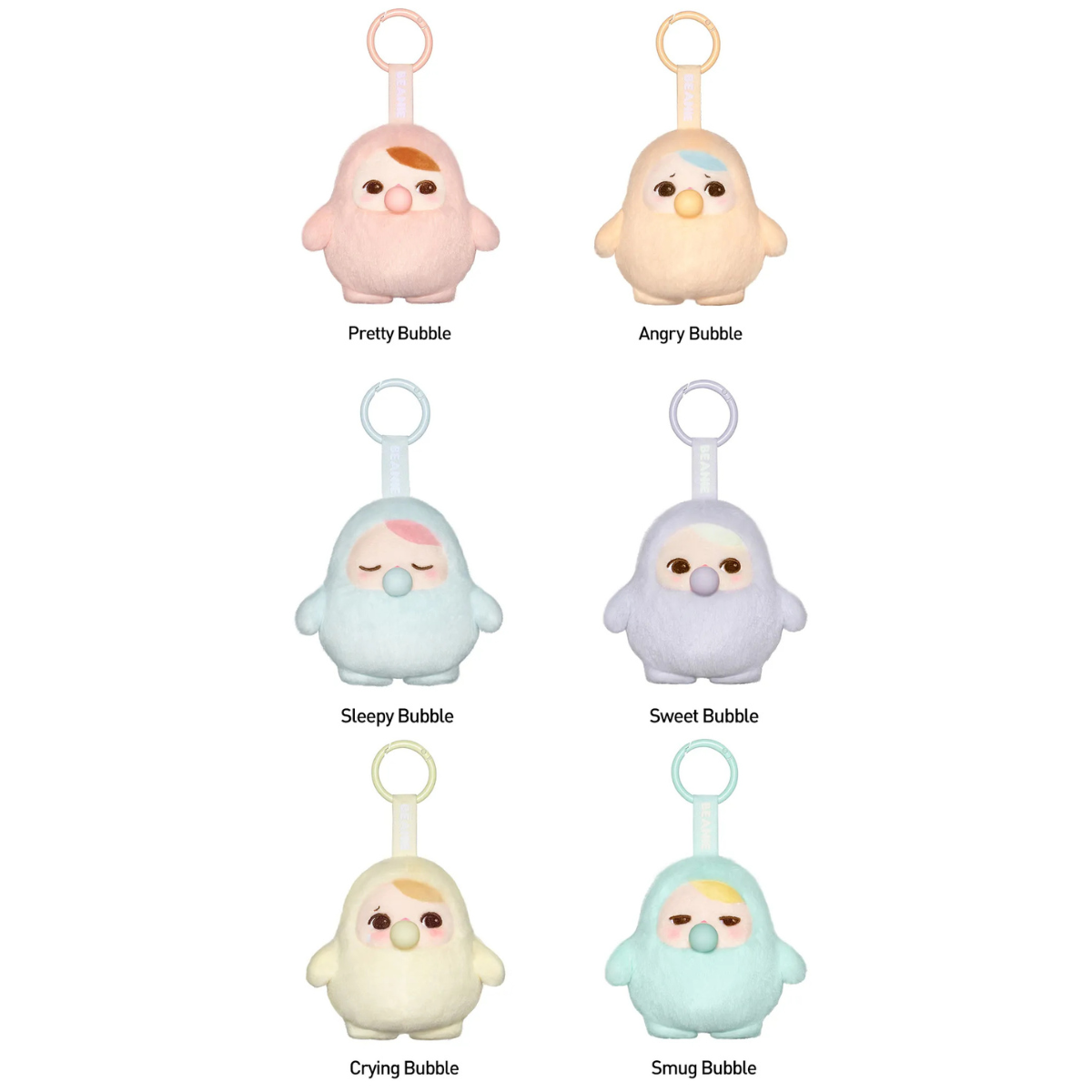 Pucky Beanie Bubble Up Series Plush Pendant