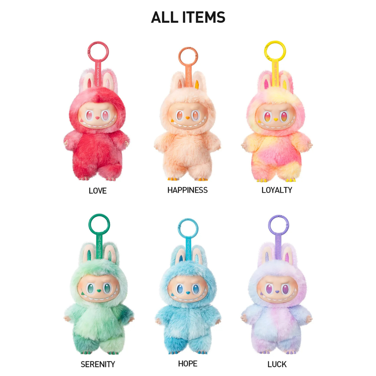 Labubu Big into Energy Series Vinyl Plush Pendant