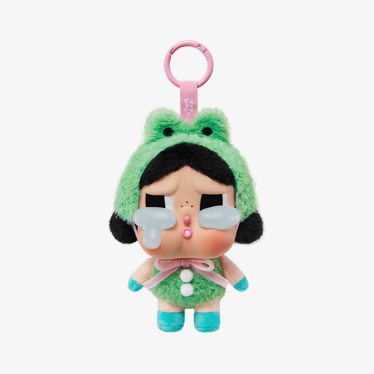 POP MART CRYBABY - Crying Again Series Vinyl Face Plush Keychain