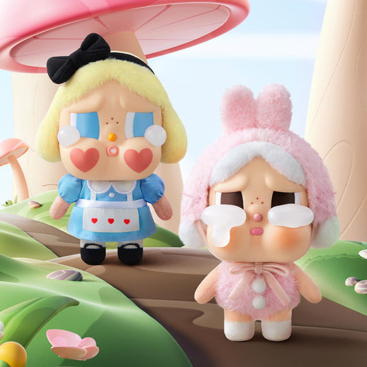 POP MART CRYBABY - Crying Again Series Vinyl Face Plush Keychain