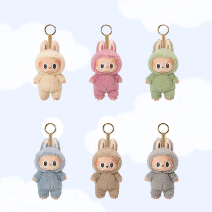 Labubu Exciting Macaron Vinyl Face Plush Pendant