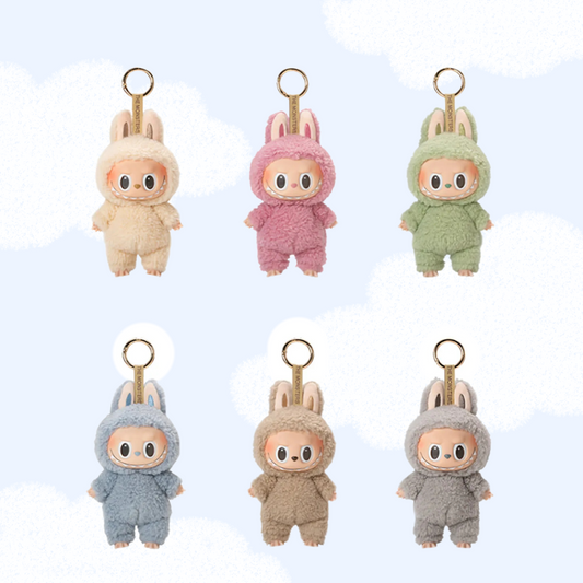 Labubu Exciting Macaron Vinyl Face Plush Pendant