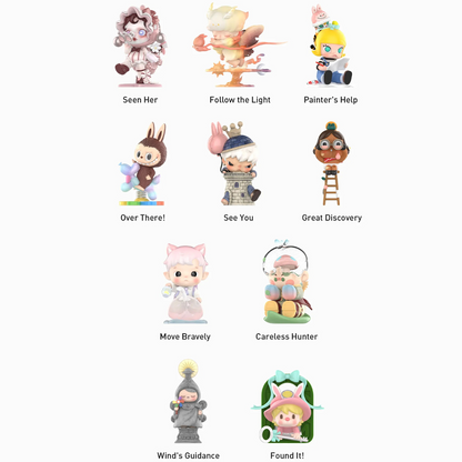 Pop Mart Finding Mokoko Series Figures Blind Box